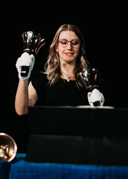 Handbell performer